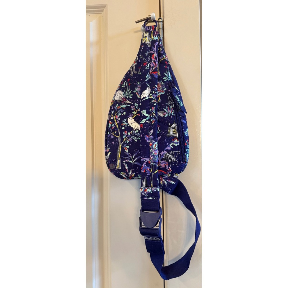 Vera Bradley Harry Potter Forbidden Forest Mini Sling Backpack Quilt Cotton Bag - Picture 3 of 9